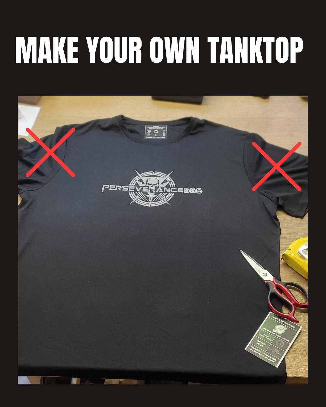 Men Black Shirt - Metal Powered Shirt USA