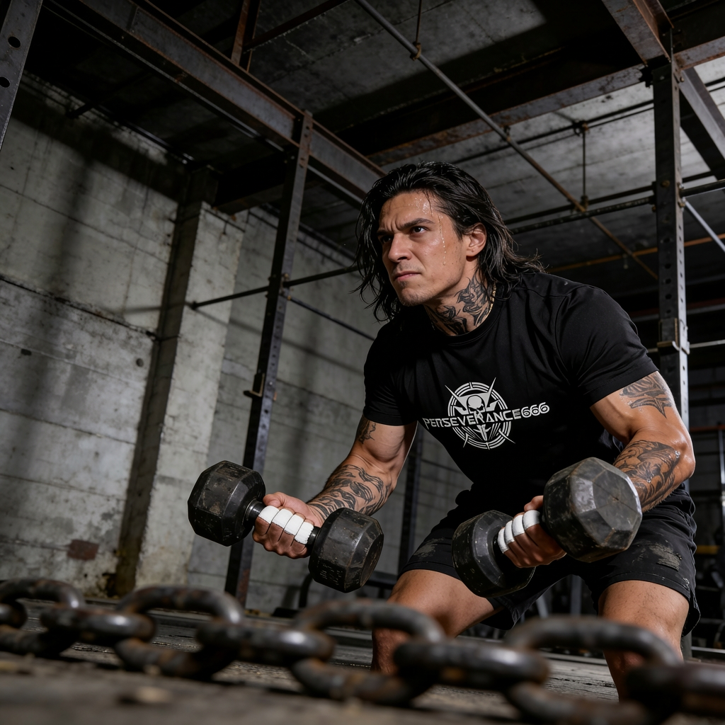 Men Black Shirt - Metal Powered Shirt USA