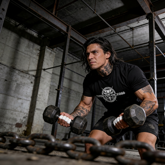 Men Black Shirt - Metal Powered Shirt USA