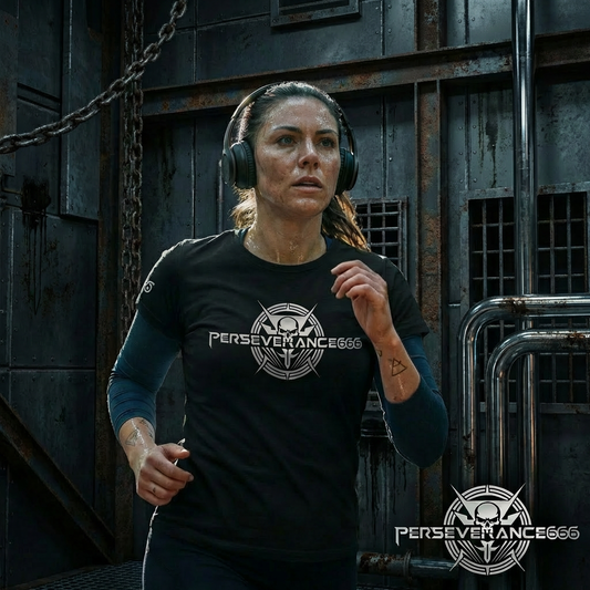 Woman Black Shirt - Metal Powered USA