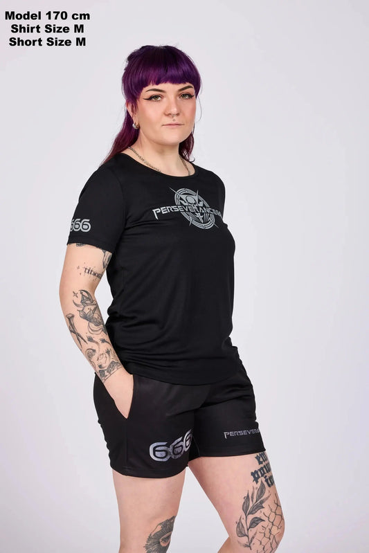 Woman Active short - Relax Fit PERSEVERANCE666 SPORTSWEAR