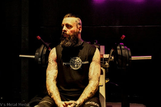 Men Black Shirt - Metal Powered Shirt USA